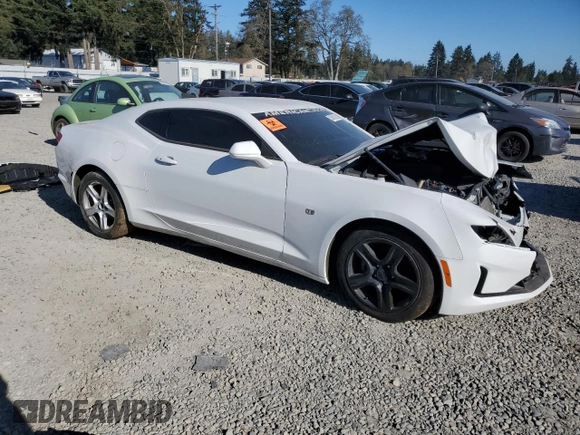 2019 Chevrolet Camaro 1LT with VIN 1G1FB1RX0K0132990, listed as a Copart auction lot 53585525 with Not provided miles and Clean title. Bid and sale history available at DreamBid. Image 4.