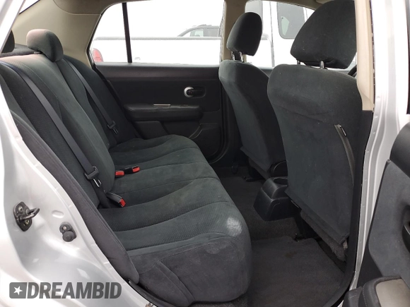 2011 Nissan Versa S with VIN 3N1BC1AP9BL458761, listed as a Copart auction lot 57317115 with 122,606 mi miles and Salvage title. Bid and sale history available at DreamBid. Image 10.