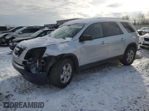 2012 GMC Acadia SL with VIN 1GKKVNED1CJ210001, listed as a Copart auction lot 83579244 with 136,647 mi miles and Clean title. Bid and sale history available at DreamBid. Image 1.