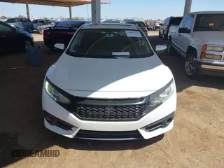 2017 Honda Civic EX-T with VIN 19XFC1F3XHE008442, listed as a IAAI auction lot 42004598 with 187,250 mi miles. Bid and sale history available at carsss.com. Image 6.