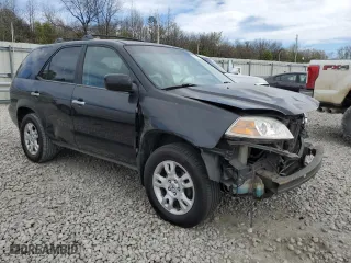 2006 Acura MDX Touring w/Navi with VIN 2HNYD188X6H535715, listed as a Copart auction lot 50459645 with 225,760 mi miles and Salvage Title. Bid and sale history available at carsss.com. Image 4.