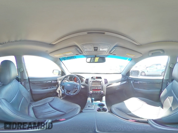 2013 Kia Sorento SX z VIN 5XYKW4A29DG382771, wystawiony jako Copart lot #55823745 z przebiegiem 279 700 mil mil oraz Szkoda całkowita • Salvage title. Historia ofert i sprzedaży dostępna na DreamBid. Obrazek 15.