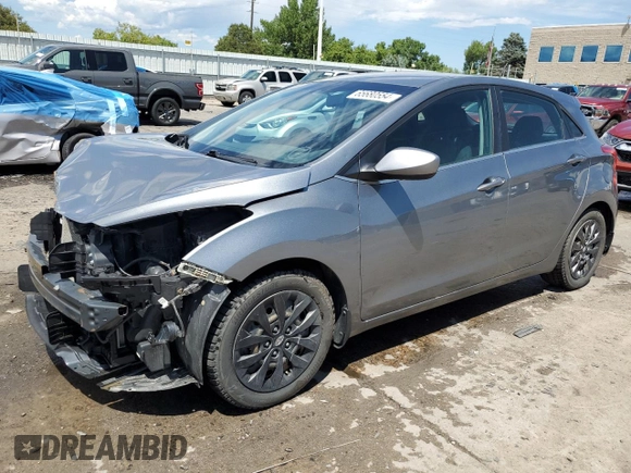 2016 Hyundai Elantra GT with VIN KMHD35LH7GU317005, listed as a Copart auction lot 65680554 with 64,912 mi miles and Salvage Title. Bid and sale history available at carsss.com. Image 1.