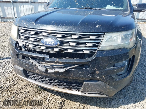 2017 Ford Explorer XLT z VIN 1FM5K7D89HGB71482, wystawiony jako IAAI lot #42009154 z przebiegiem 159 498 mil mil oraz . Historia ofert i sprzedaży dostępna na DreamBid. Obrazek 6.