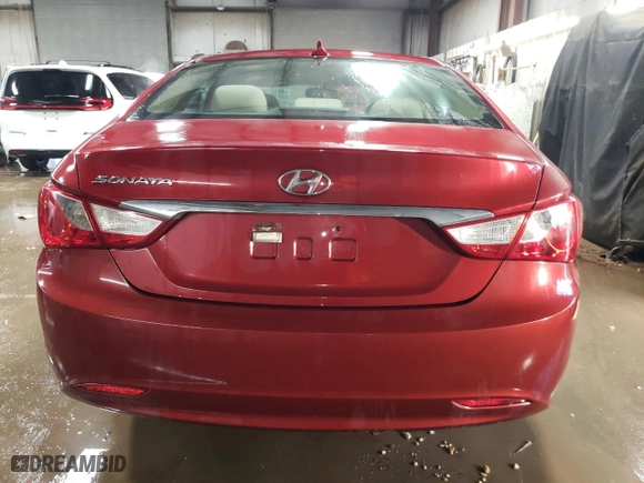 2013 Hyundai Sonata GLS with VIN 5NPEB4AC8DH741943, listed as a Copart auction lot 49227835 with 143,788 mi miles and Salvage Title. Bid and sale history available at carsss.com. Image 6.