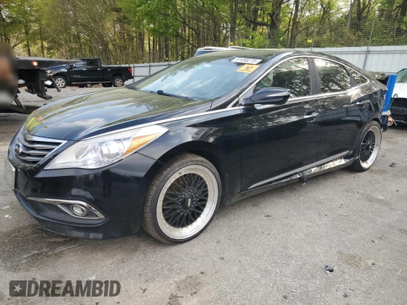2015 Hyundai Azera with VIN KMHFG4JG5FA453229, listed as a Copart auction lot 51498275 with Not provided miles and Salvage title. Bid and sale history available at DreamBid. Image 1.