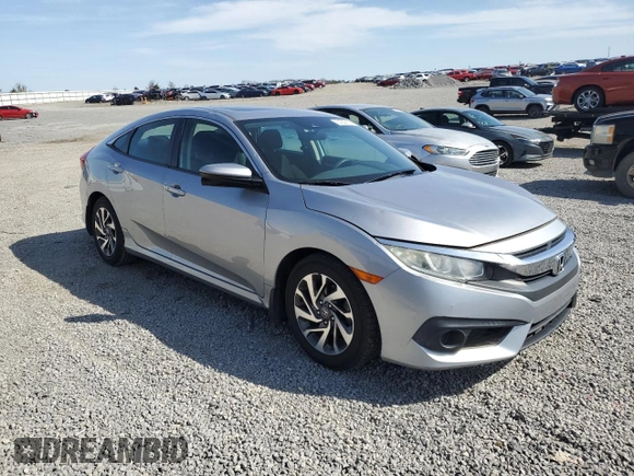 2016 Honda Civic Sedan EX with VIN 19XFC2F81GE001864, listed as a Copart auction lot 51503115 with 92,826 mi miles and Salvage Title. Bid and sale history available at carsss.com. Image 4.