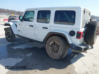 2021 Jeep Wrangler Unlimited Rubicon with VIN 1C4HJXFG7MW531678, listed as a IAAI auction lot 41781874 with 32,440 mi miles and . Bid and sale history available at DreamBid. Image 3.