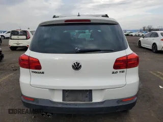 2013 Volkswagen Tiguan S with VIN WVGAV3AX7DW596953, listed as a Copart auction lot 53107845 with 131,732 mi miles and Clean title. Bid and sale history available at DreamBid. Image 6.