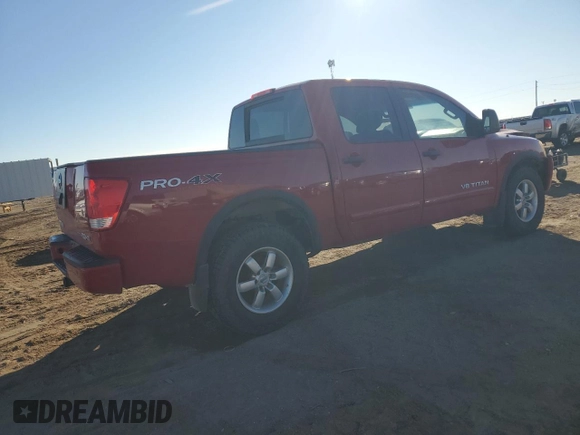 2012 Nissan Titan SV with VIN 1N6BA0EC3CN313069, listed as a Copart auction lot 43333895 with 208,208 mi miles and Salvage Title. Bid and sale history available at carsss.com. Image 3.
