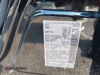 2017 Nissan Pathfinder S z VIN 5N1DR2MN5HC903047, wystawiony jako IAAI lot #42231749 z przebiegiem 115 251 mil mil oraz . Historia ofert i sprzedaży dostępna na DreamBid. Obrazek 9.