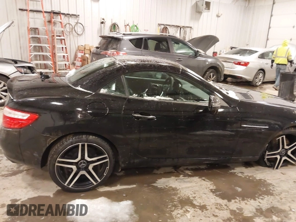 2012 Mercedes-Benz SLK 350 with VIN WDDPK5HA9CF017776, listed as a IAAI auction lot 41482948 with 71,527 mi miles and . Bid and sale history available at DreamBid. Image 13.