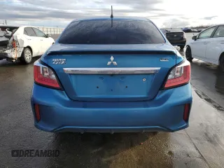 2021 Mitsubishi Mirage ES with VIN ML32FUFJXMHF01456, listed as a Copart auction lot 44210695 with 88,756 mi miles and Salvage title. Bid and sale history available at DreamBid. Image 6.