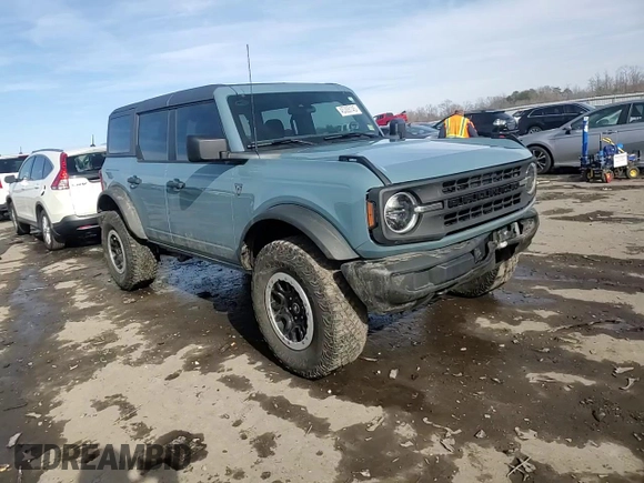 2023 Ford Bronco with VIN 1FMDE5DH1PLB25934, listed as a Copart auction lot 45305145 with 52,775 mi miles and Salvage Title. Bid and sale history available at DreamBid. Image 11.