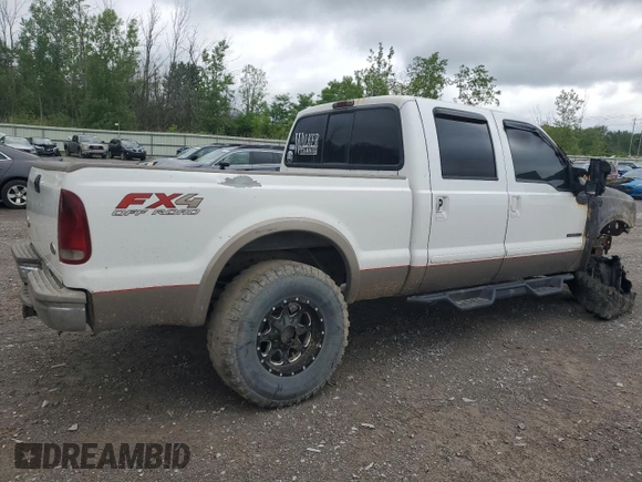 2002 Ford Super Duty F-250 XL with VIN 1FTNW21F72ED46989, listed as a Copart auction lot 57978304 with 0 mi miles and Salvage Title. Bid and sale history available at carsss.com. Image 3.