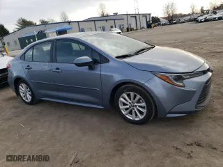 2024 Toyota Corolla LE with VIN 5YFB4MDE7RP112601, listed as a Copart auction lot 46424595 with 25,719 mi miles and Salvage Title. Bid and sale history available at carsss.com. Image 4.