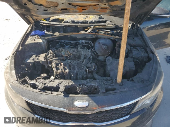 2019 Kia Optima LX with VIN 5XXGT4L30KG284850, listed as a Copart auction lot 56714065 with Not provided miles and Clean title. Bid and sale history available at DreamBid. Image 11.