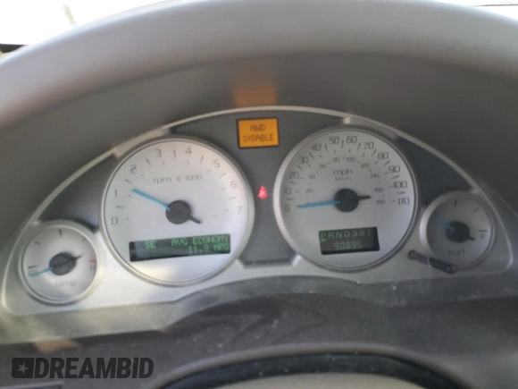 2002 Buick Rendezvous CXL with VIN 3G5DB03E72S501201, listed as a Copart auction lot 48700455 with 90,895 mi miles and Salvage Title. Bid and sale history available at DreamBid. Image 9.