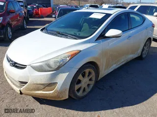 2012 Hyundai Elantra GLS with VIN 5NPDH4AE1CH084512, listed as a IAAI auction lot 41415995 with 140,152 mi miles. Bid and sale history available at carsss.com. Image 2.