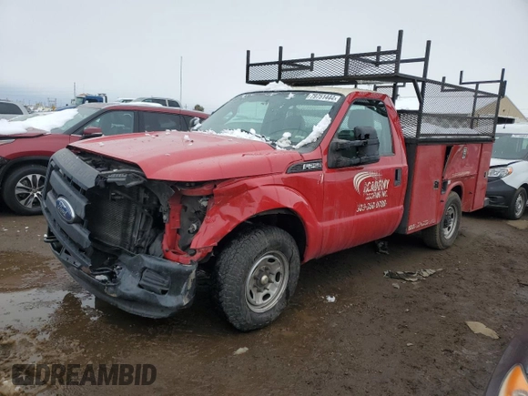 2013 Ford F-250 XL with VIN 1FTBF2A60DEA24779, listed as a Copart auction lot 79751444 with 115,377 mi miles and Salvage Title. Bid and sale history available at DreamBid. Image 1.