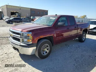 2014 Chevrolet Silverado 1500 Work Truck with VIN 1GCVKPEH3EZ135533, listed as a Copart auction lot 77424454 with 182,574 mi miles and Salvage Title. Bid and sale history available at DreamBid. Image 1.