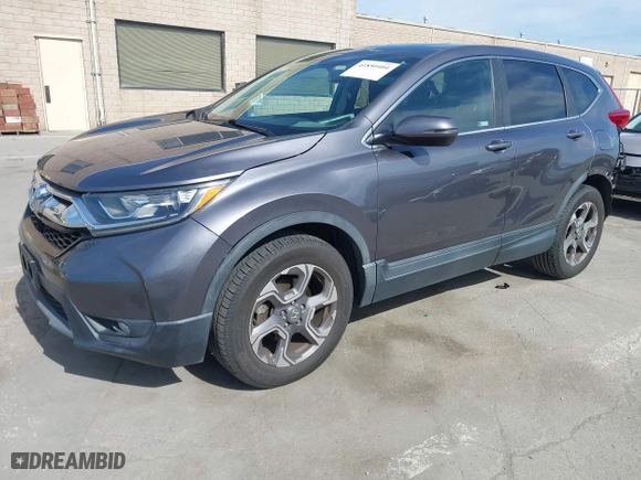 2018 Honda CR-V EX-L with VIN 7FARW2H86JE105824, listed as a IAAI auction lot 41850404 with 49,080 mi miles. Bid and sale history available at carsss.com. Image 19.