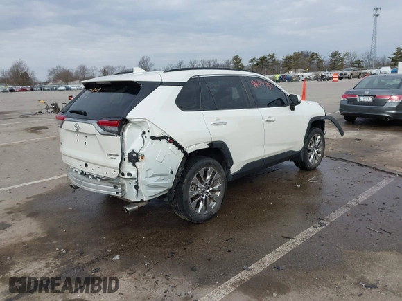 2019 Toyota RAV4 Limited with VIN 2T3N1RFVXKW071165, listed as a IAAI auction lot 41644791 with 57,195 mi miles. Bid and sale history available at carsss.com. Image 4.