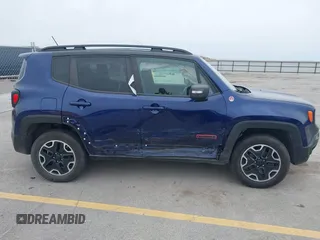 2016 Jeep Renegade Trailhawk with VIN ZACCJBCTXGPD30986, listed as a IAAI auction lot 41970876 with 55,814 mi miles and . Bid and sale history available at carsss.com. Image 13.