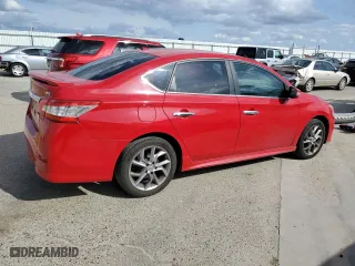 2015 Nissan Sentra S with VIN 3N1AB7AP3FY262096, listed as a Copart auction lot 51219975 with 156,394 mi miles and Clean Title. Bid and sale history available at carsss.com. Image 3.