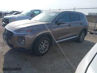 2019 Hyundai Santa Fe SE with VIN 5NMS23AD3KH117001, listed as a IAAI auction lot 41898888 with 108,418 mi miles. Bid and sale history available at carsss.com. Image 17.