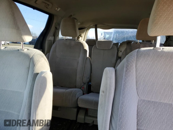 2015 Toyota Sienna LE AAS with VIN 5TDKK3DC7FS663872, listed as a Copart auction lot 88736375 with 166,369 mi miles and Salvage title. Bid and sale history available at DreamBid. Image 10.