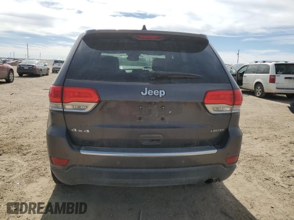 2017 Jeep Grand Cherokee Limited with VIN 1C4RJFBG0HC699108, listed as a Copart auction lot 44047875 with 118,783 mi miles and Salvage Title. Bid and sale history available at carsss.com. Image 6.