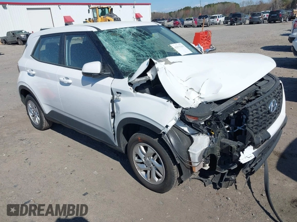 2022 Hyundai Venue SE with VIN KMHRB8A34NU177784, listed as a IAAI auction lot 41879368 with 42,525 mi miles and . Bid and sale history available at DreamBid. Image 1.