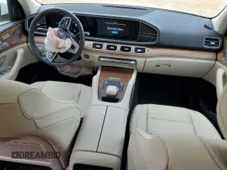 2022 Mercedes-Benz GLE 450 with VIN 4JGFB5KB9NA659899, listed as a Copart auction lot 56852885 with 31,324 mi miles and Salvage title. Bid and sale history available at DreamBid. Image 8.