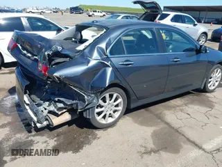 2007 Acura TSX Navi with VIN JH4CL96987C022365, listed as a IAAI auction lot 41869346 with 190,553 mi miles. Bid and sale history available at carsss.com. Image 4.
