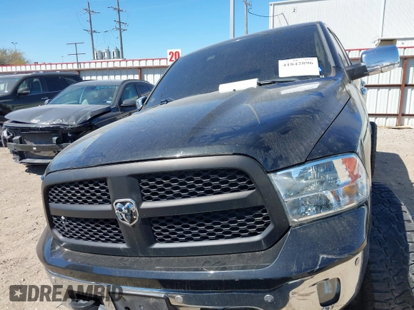 2018 Ram 1500 Lone Star Silver with VIN 1C6RR6LT1JS200095, listed as a IAAI auction lot 41842896 with 99,406 mi miles and . Bid and sale history available at DreamBid. Image 13.