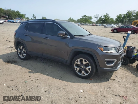 2017 Jeep Compass Limited с VIN 3C4NJDCB1HT688595, выставлен на аукционе Copart как лот 58960745 с пробегом 84 565 миль миль и Списание • Salvage title. История ставок и продаж доступна на DreamBid. Изображение 4.