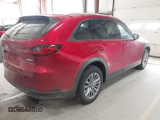 2024 Mazda CX-90 3.3 Turbo Preferred with VIN JM3KKBHD2R1174723, listed as a IAAI auction lot 41806892 with 7,401 mi miles. Bid and sale history available at carsss.com. Image 4.