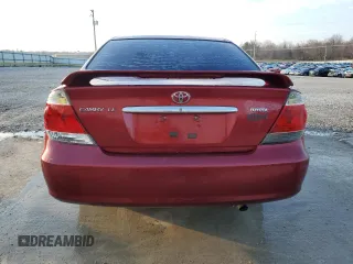 2006 Toyota Camry STD with VIN JTDBE32K063042069, listed as a Copart auction lot 43937285 with 180,796 mi miles and Salvage Title. Bid and sale history available at DreamBid. Image 6.