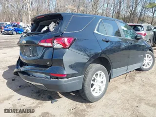 2023 Chevrolet Equinox LT with VIN 3GNAXKEG7PL263379, listed as a IAAI auction lot 41588027 with 9,163 mi miles. Bid and sale history available at carsss.com. Image 4.