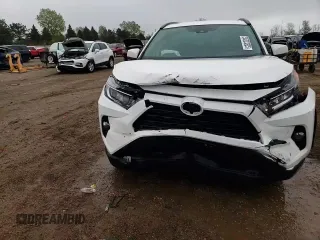 2021 Toyota RAV4 XLE with VIN 2T3P1RFV6MW228427, listed as a Copart auction lot 55323325 with 54,002 mi miles and Salvage title. Bid and sale history available at DreamBid. Image 13.