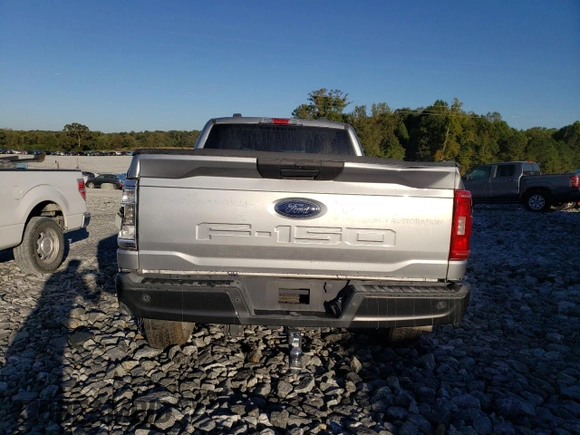 2022 Ford F-150 XL with VIN 1FTEX1EB8NKE67132, listed as a Copart auction lot 69495584 with Not provided miles and Salvage title. Bid and sale history available at DreamBid. Image 6.