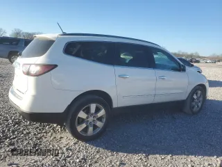 2015 Chevrolet Traverse LTZ with VIN 1GNKVJKD5FJ248402, listed as a Copart auction lot 47138305 with 140,808 mi miles and Salvage Title. Bid and sale history available at DreamBid. Image 3.