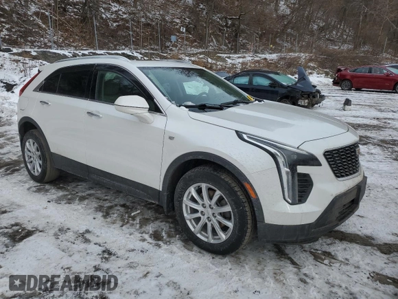 2021 Cadillac XT4 AWD Luxury with VIN 1GYFZBR46MF008733, listed as a Copart auction lot 44559685 with 46,061 mi miles and Salvage Title. Bid and sale history available at carsss.com. Image 4.