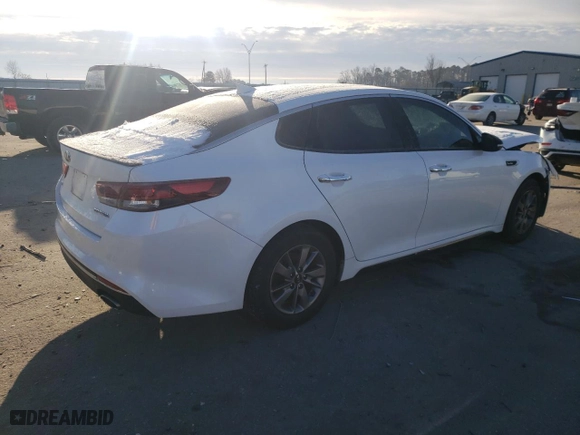 2017 Kia Optima LX 1.6T with VIN 5XXGT4L19HG170546, listed as a Copart auction lot 42485705 with 72,431 mi miles and Salvage Title. Bid and sale history available at carsss.com. Image 3.