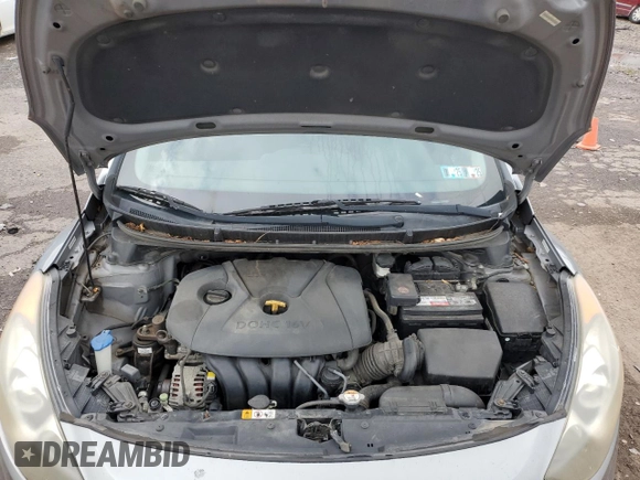 2013 Hyundai Elantra GT with VIN KMHD35LE0DU032356, listed as a Copart auction lot 73402554 with 215,625 mi miles and Salvage Title. Bid and sale history available at carsss.com. Image 11.