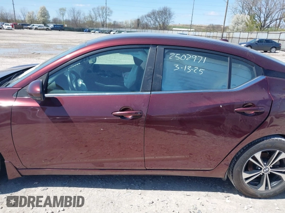 2020 Nissan Sentra SV z VIN 3N1AB8CV9LY217970, wystawiony jako IAAI lot #41989185 z przebiegiem 84 356 mil mil oraz . Historia ofert i sprzedaży dostępna na DreamBid. Obrazek 14.