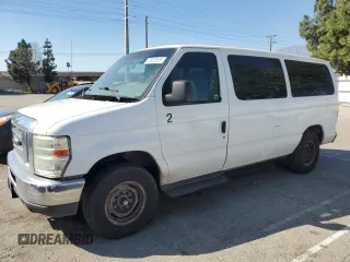 2012 Ford Econoline Passenger XL with VIN 1FMNE1BW2CDA57422, listed as a Copart auction lot 47032695 with 295,906 mi miles and Clean title. Bid and sale history available at DreamBid. Image 1.