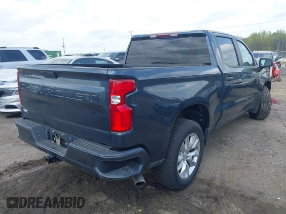 2019 Chevrolet Silverado 1500 Custom with VIN 1GCPYBEH6KZ250648, listed as a IAAI auction lot 41904571 with 72,180 mi miles and . Bid and sale history available at DreamBid. Image 4.