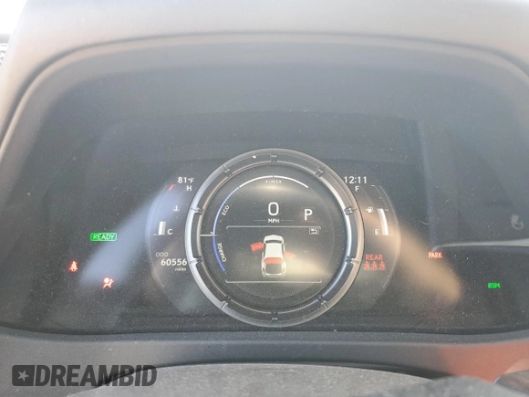 2022 Lexus UX 250h F Sport with VIN JTHE9JBHXN2057367, listed as a Copart auction lot 85917724 with 60,556 mi miles and Salvage Title. Bid and sale history available at DreamBid. Image 9.